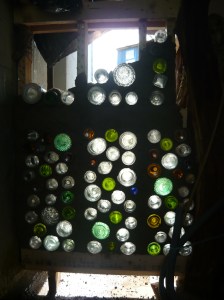 bottle-wall light
