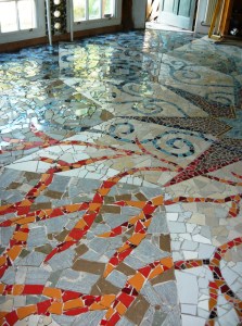 mosaic floor